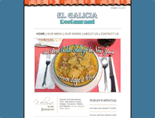 Tablet Screenshot of galiciarestaurantnyc.com